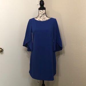 Vince Caumuto stunning royal blue dress
